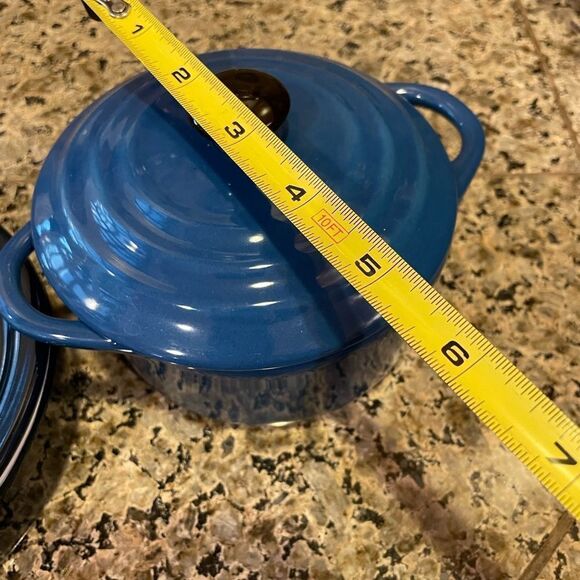 Don Julio Serving Dish Creative Co-op Blue Baking Dish - Picture 12 of 16